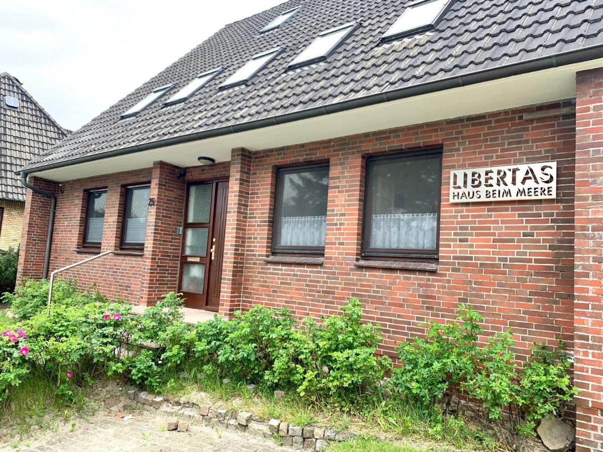 Kreuzwohnung im Haus Libertas Sankt Peter-Ording Exterior foto